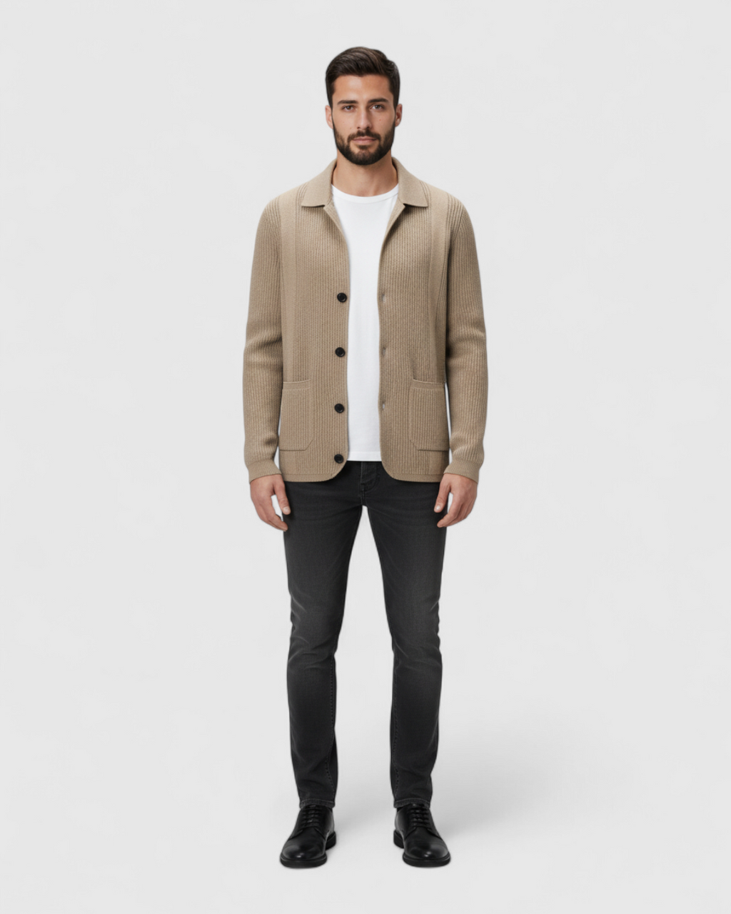 Chaqueta cárdigan de punto