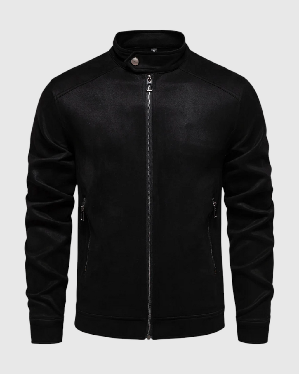 Chaqueta casual negro para hombre