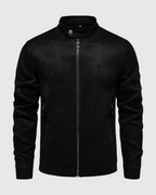 Chaqueta casual negro para hombre