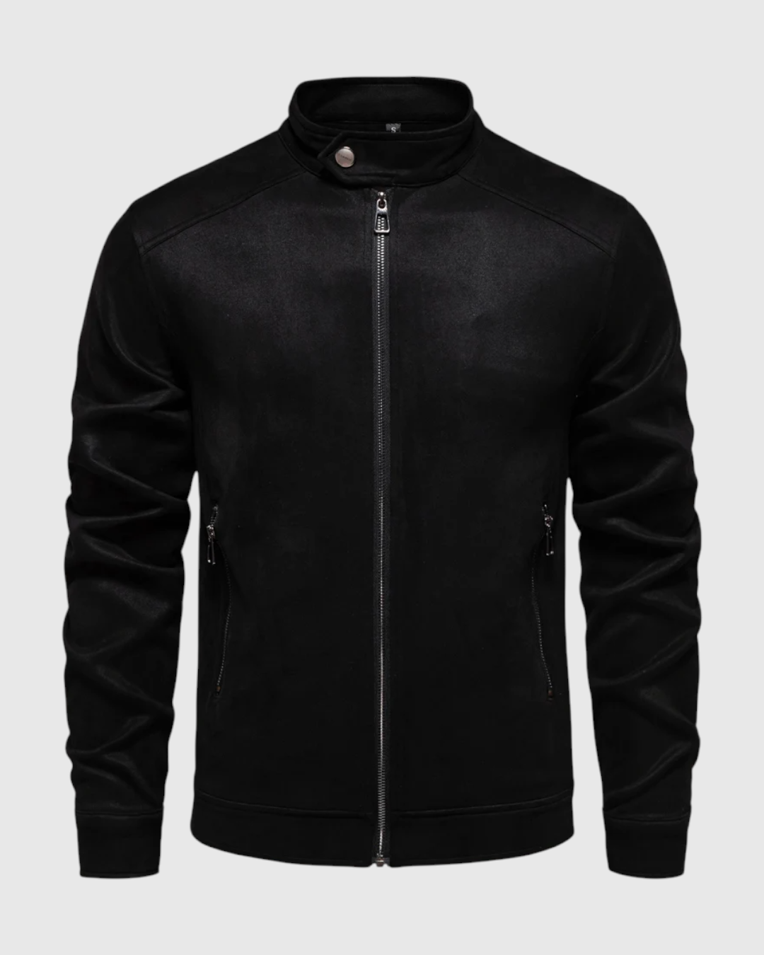 Chaqueta casual negro para hombre