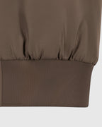 Chaqueta corta de hombre con solapa – marrón café