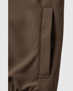 Chaqueta corta de hombre con solapa – marrón café