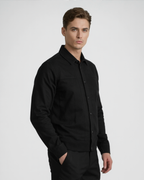 Chaqueta elegante negra para hombre