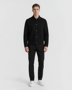 Chaqueta elegante negra para hombre