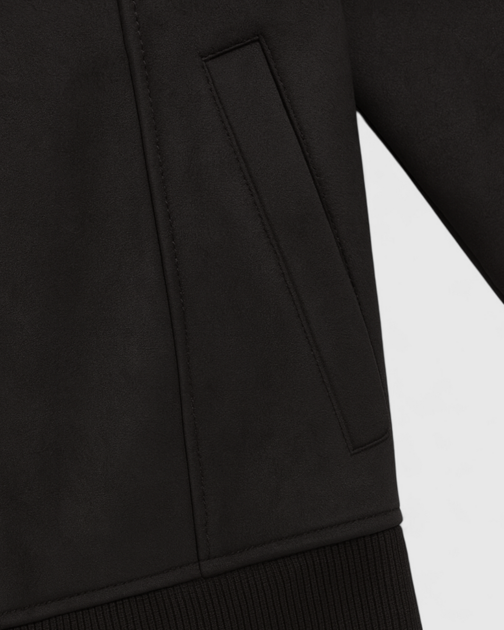 Chaqueta elegante negra para hombre