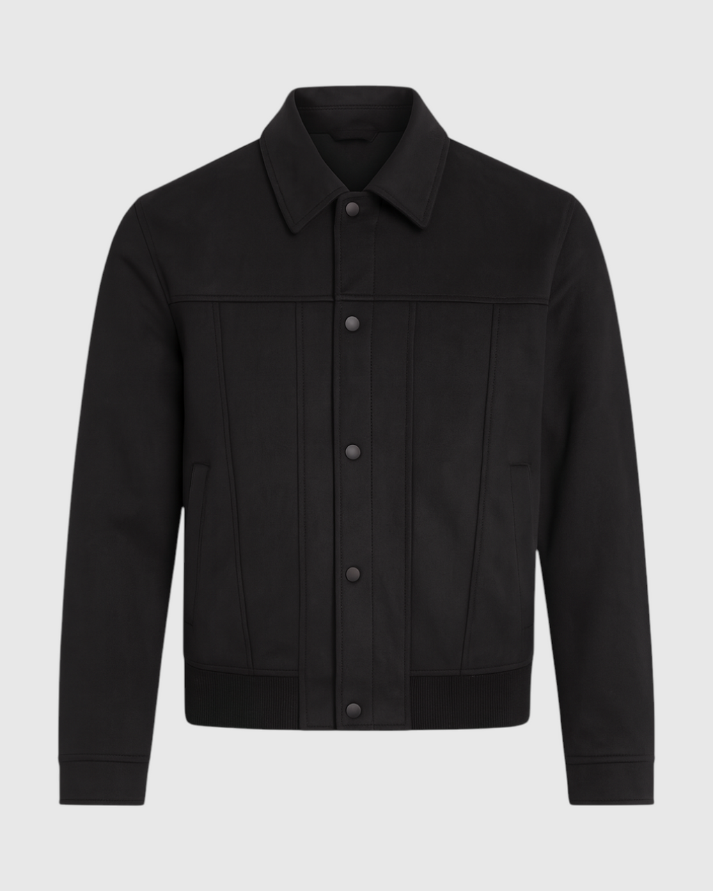 Chaqueta elegante negra para hombre