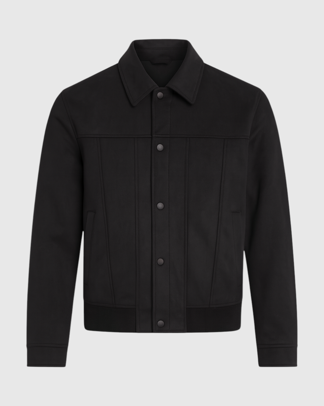 Chaqueta elegante negra para hombre