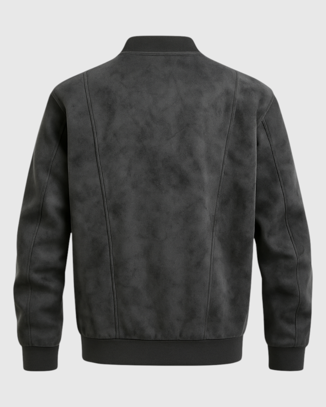 Chaqueta negro de cuero para hombre