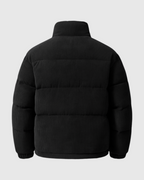 Chaqueta negro de hombre moderna de invierno