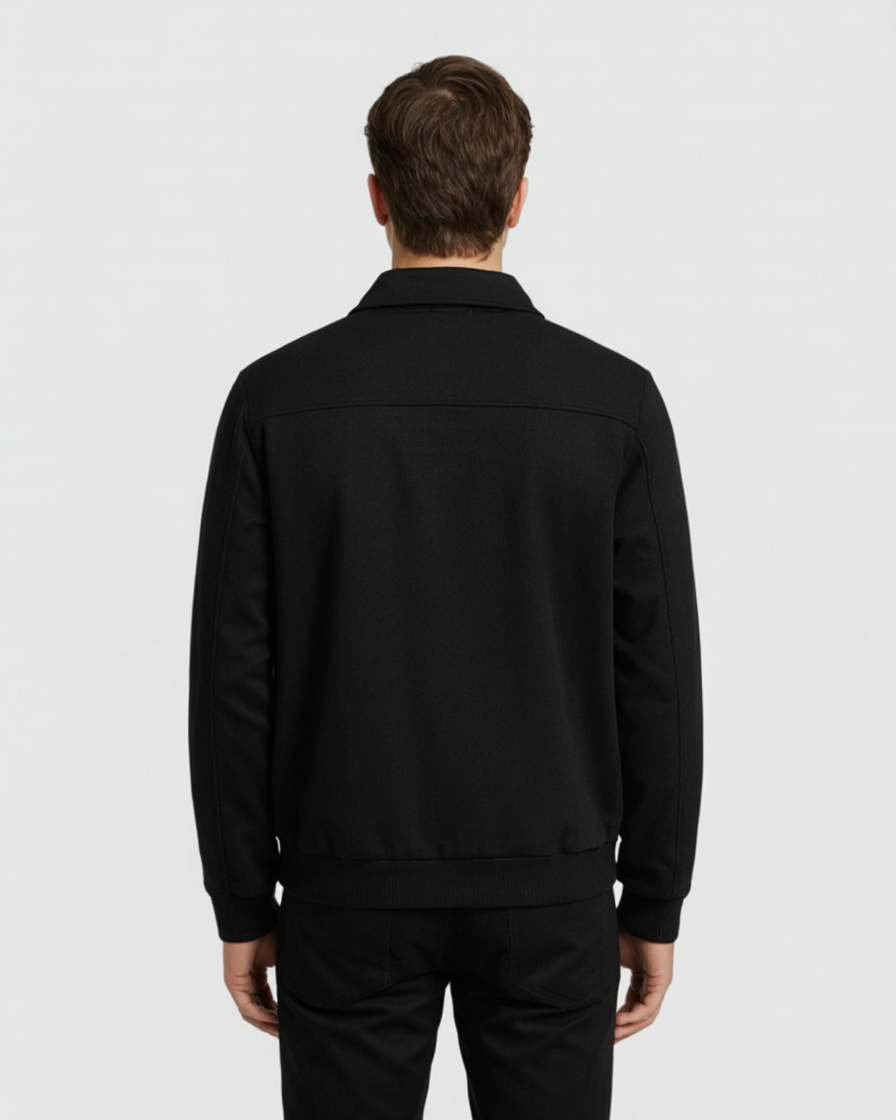 Chaqueta negro para hombre