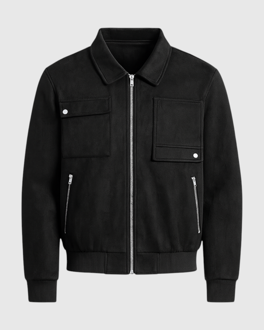 Chaqueta negro para hombre