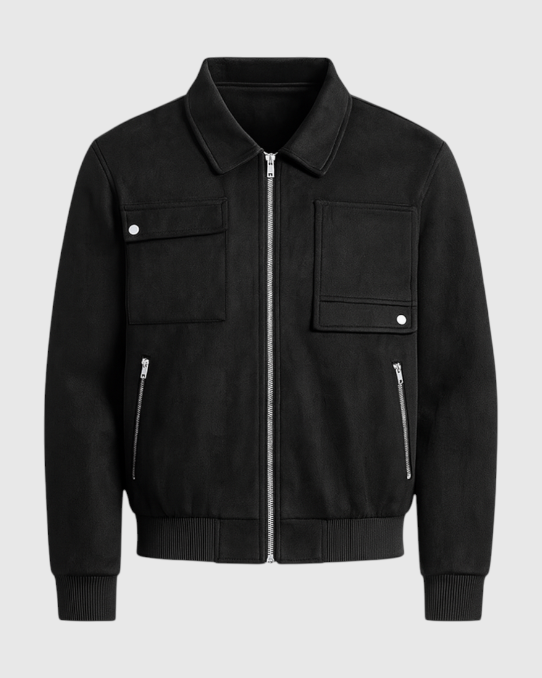 Chaqueta negro para hombre