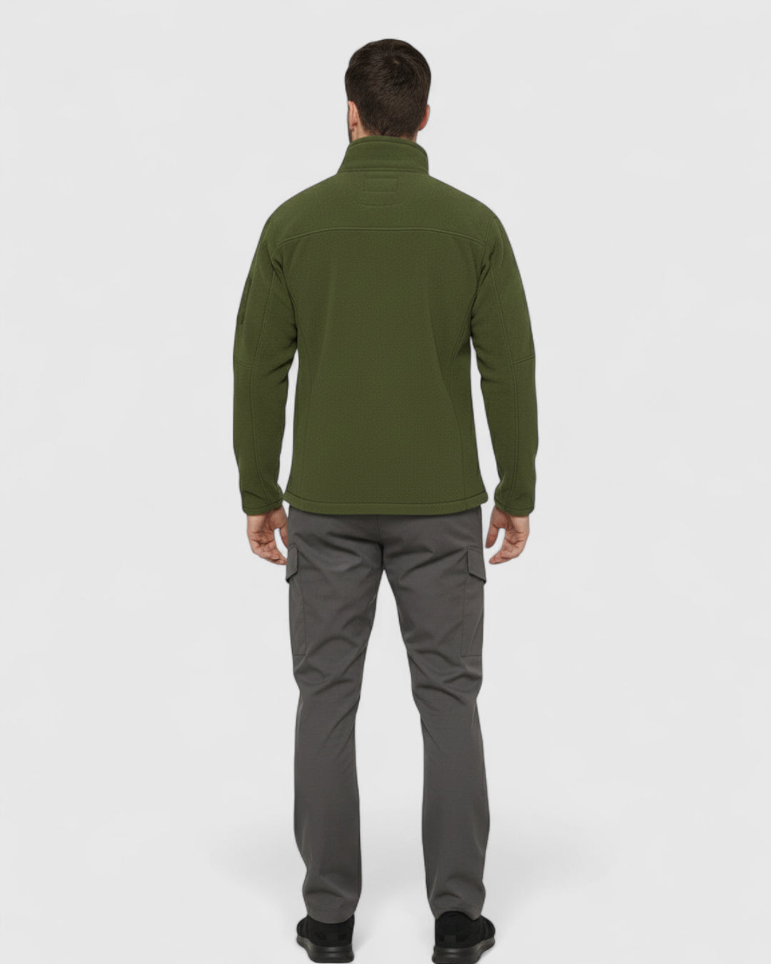 Chaqueta táctica de forro polar para hombre