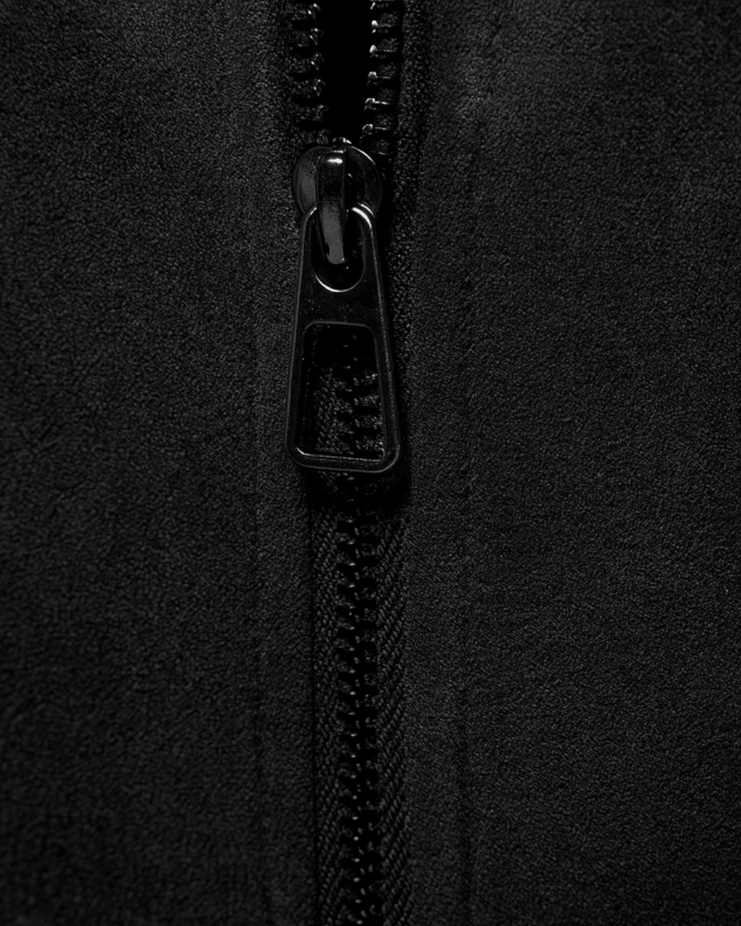 Chaqueta de ante negra para hombre