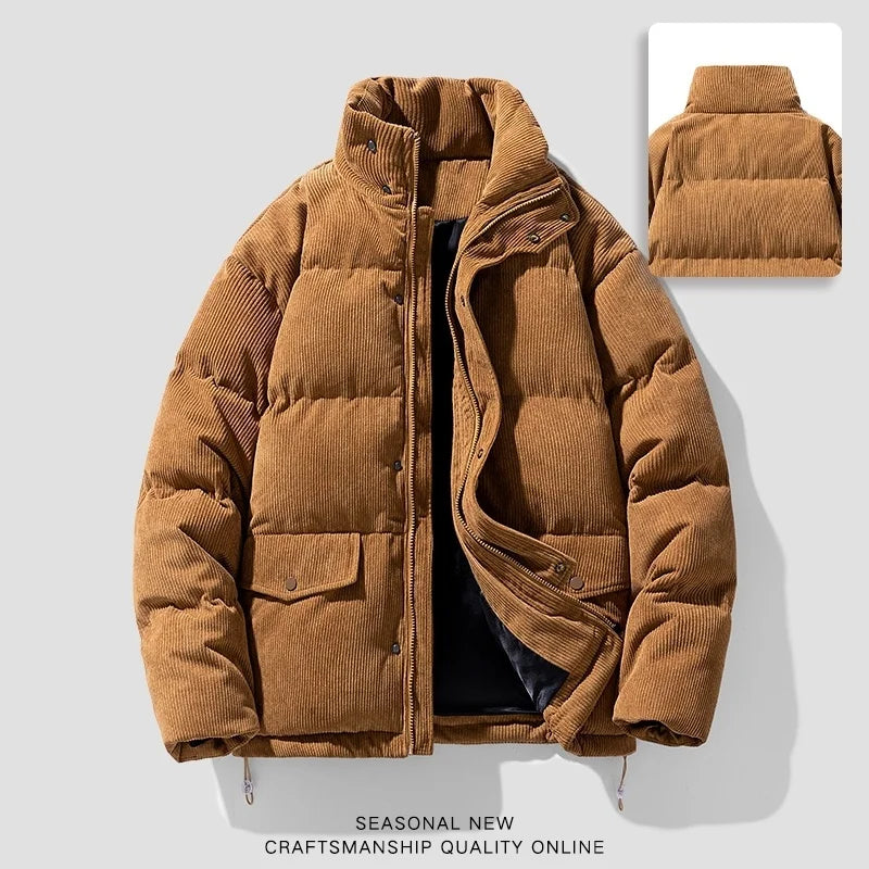 Chaqueta de Hombre Moderna de Invierno 7