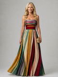 Lina & Emma™ | Effortless Strapless A-Line Dress
