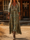 Imara | Bohemian Autumn Dress