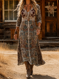Amara | Bohemian Autumn Dress