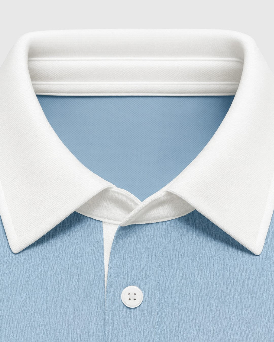 Suéter Moderna De Lana Azul Para Hombre