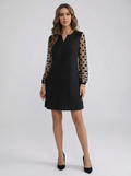 Women's Exquisite Lace Midi Dress for Effortless Sophistication