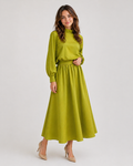 Chic Green Women's Set for Women