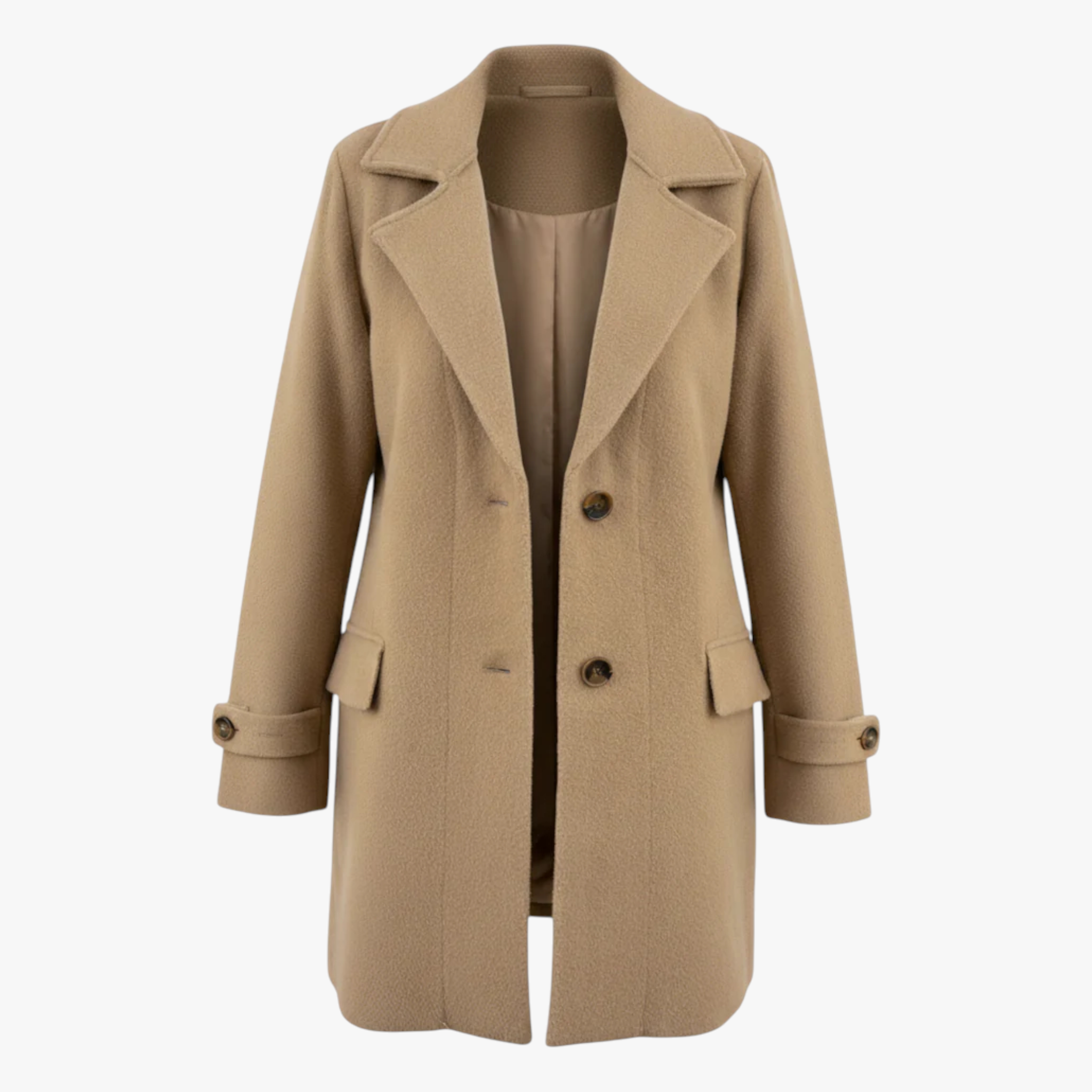 Women's Elegant Winter Jacket - Timeless Style and Cozy Warmth