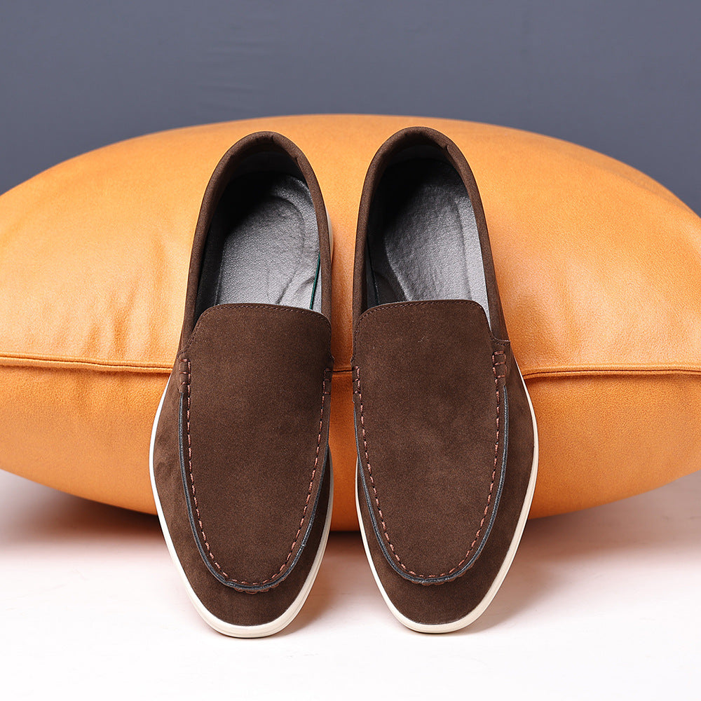 Comfortable slip-ons with a silky-soft finish