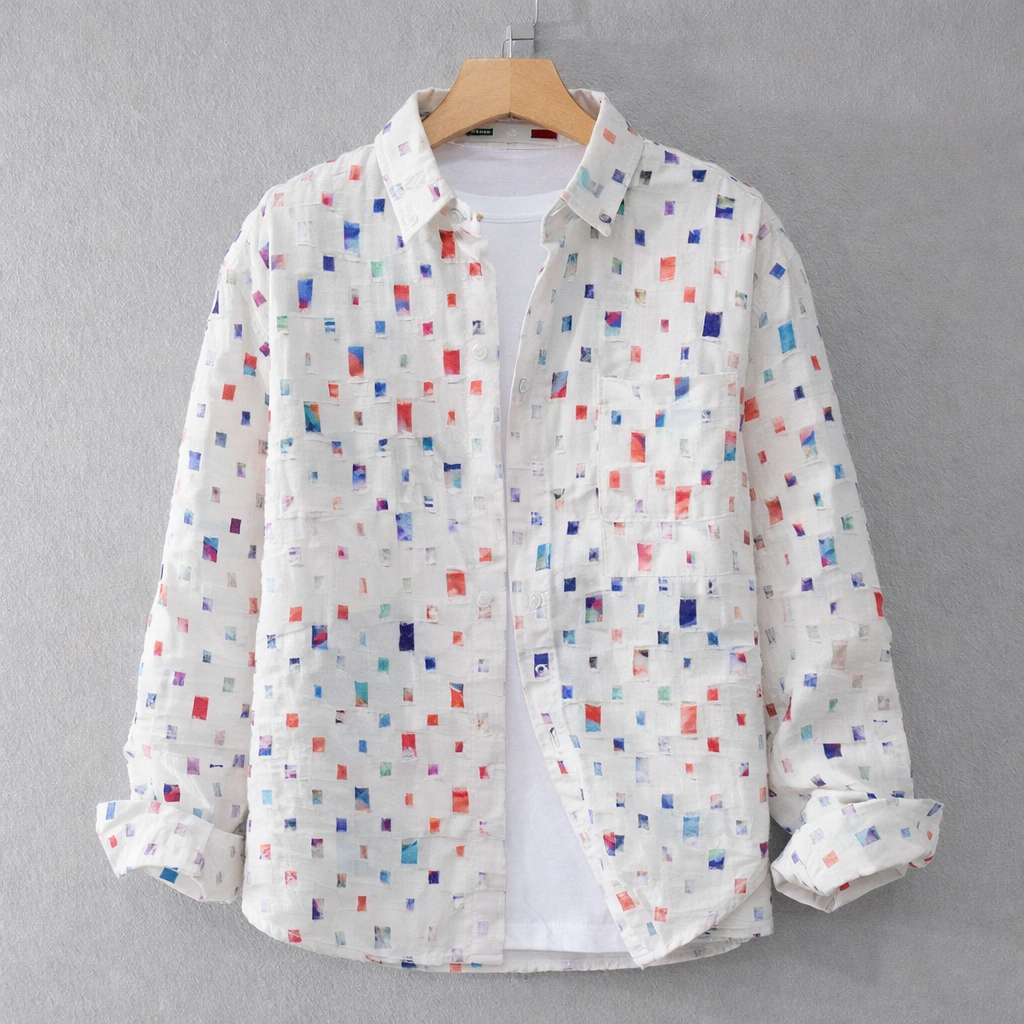 Frayed Fantasia Shirt - Edgy Distressed Style