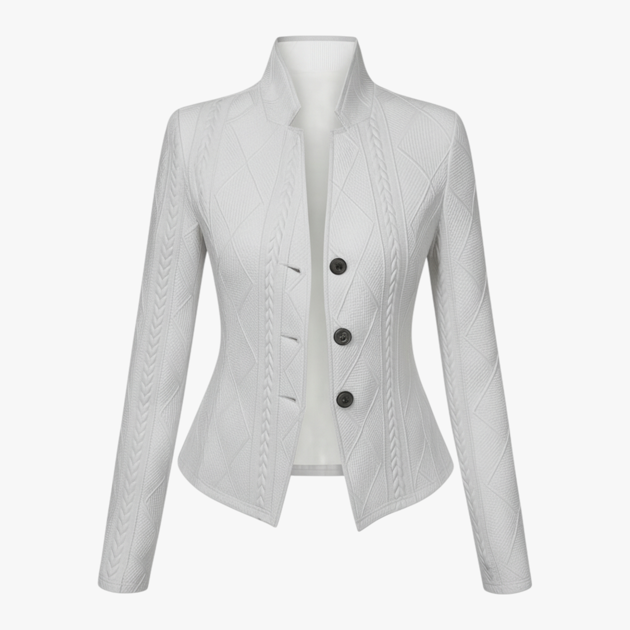 Elegant Custom-Tailored Waist Jacket