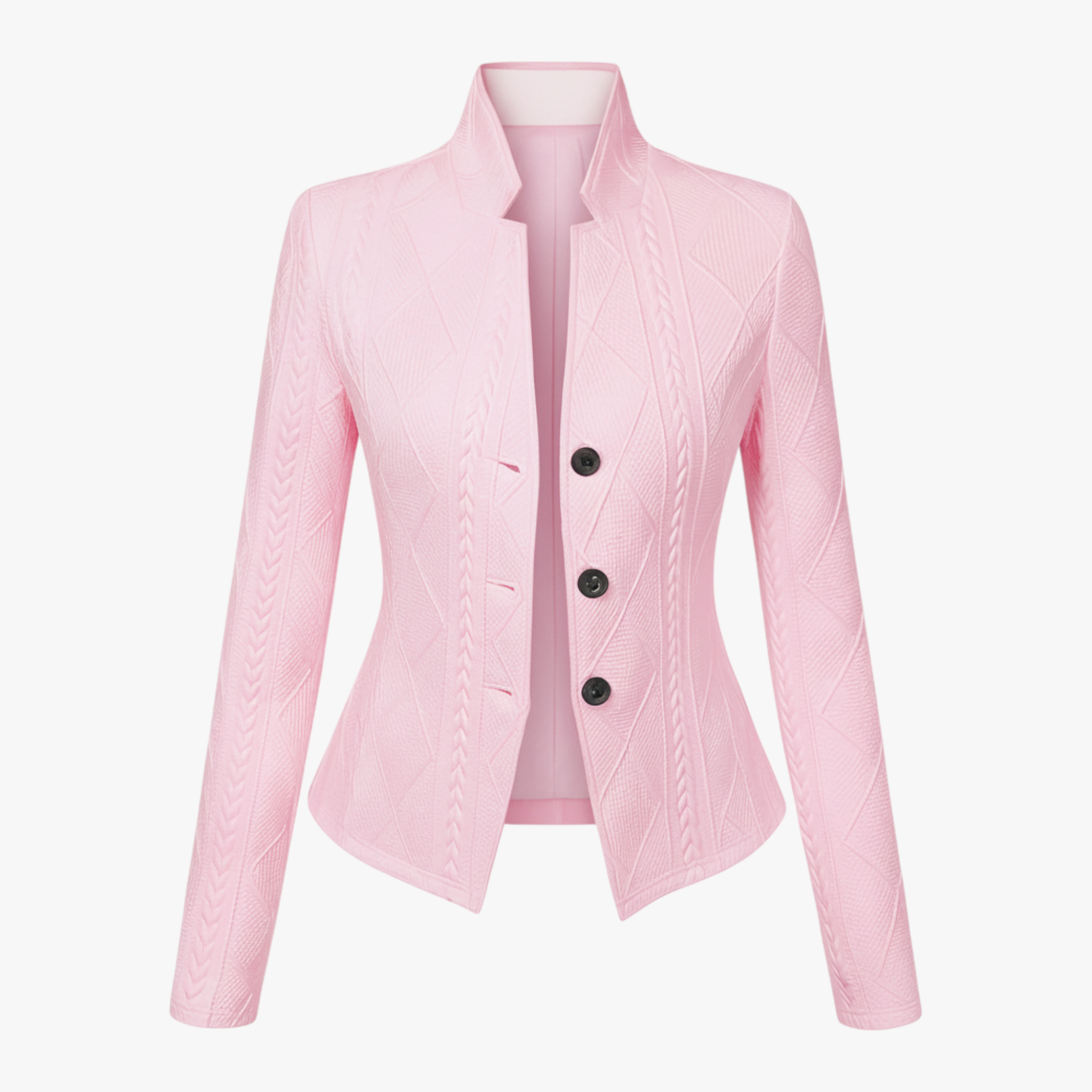 Elegant Custom-Tailored Waist Jacket