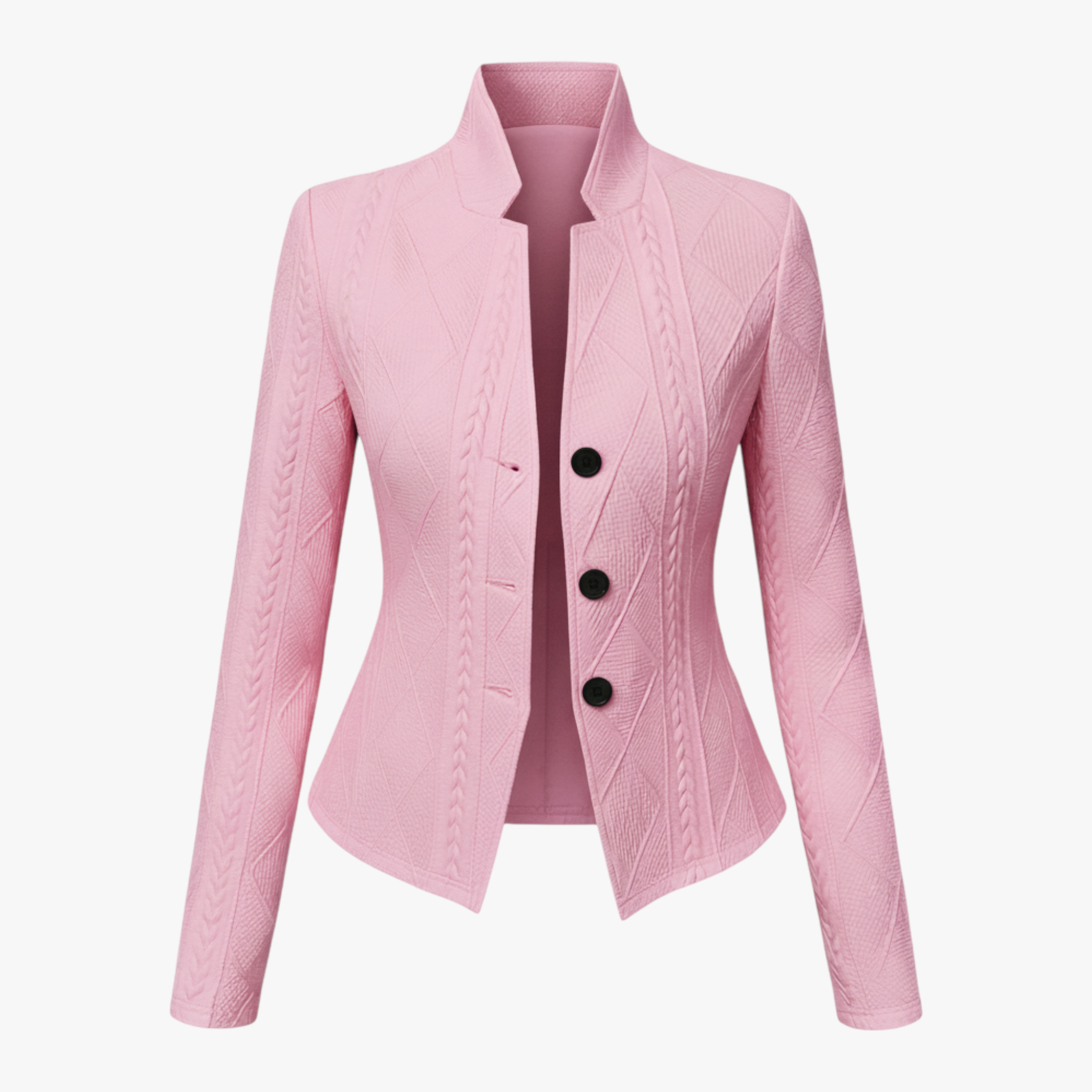 Elegant Custom-Tailored Waist Jacket