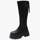Chic Women's Over-the-Knee Boots with Thick Soles for All-Day Comfort