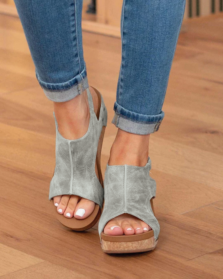 Women's Madeline Vegan Wedge Sandals - Chic, Comfortable