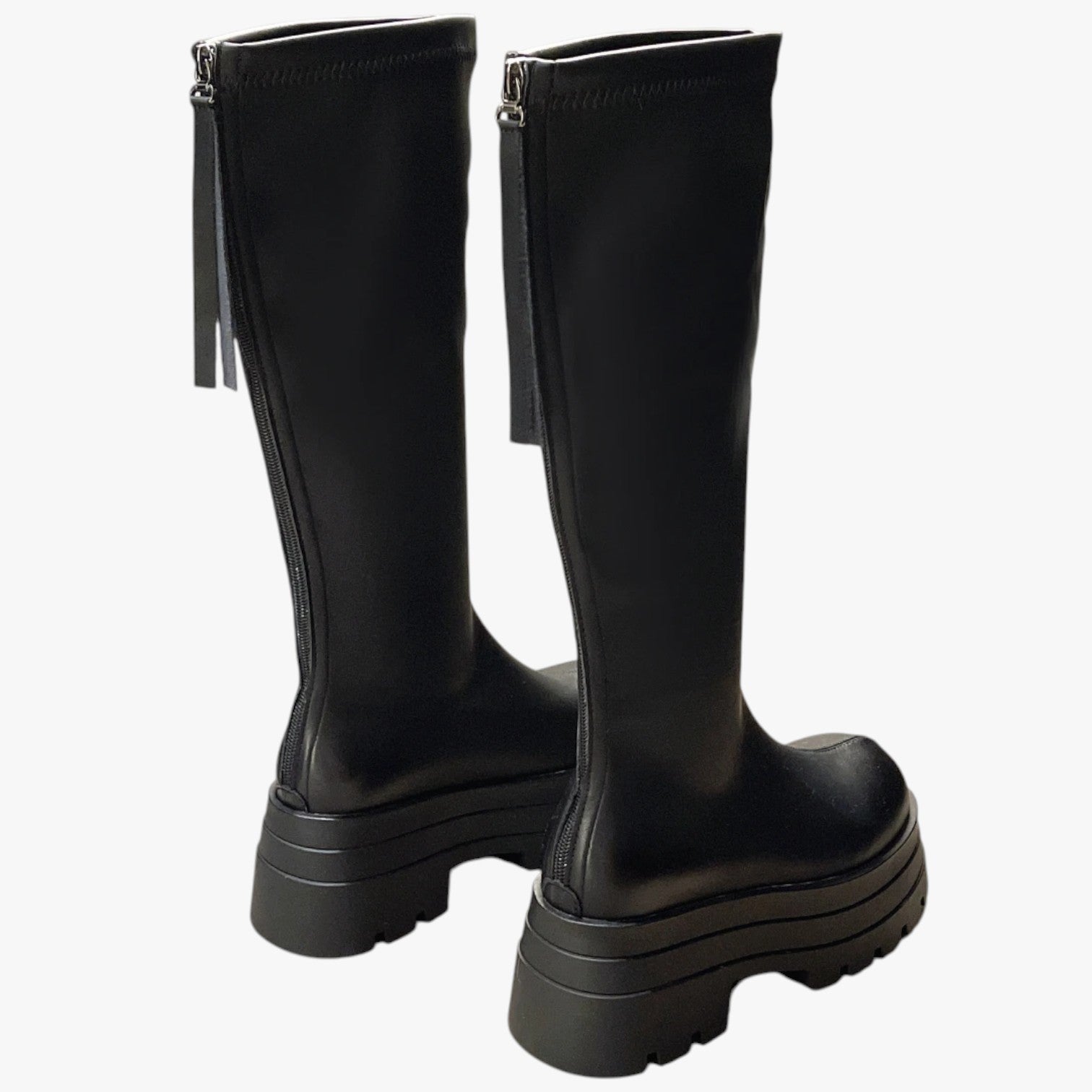 Chic Women's Over-the-Knee Boots with Thick Soles for All-Day Comfort