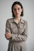 Megan Linen-Cotton Jumpsuit | Effortless, Breathable Everyday Wear