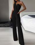 Women's Sleek, Elegant Sleeveless Jumpsuit