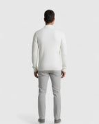 Jersey polo de hombre con cremallera