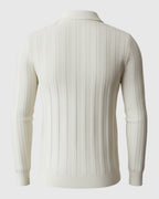 Jersey polo de hombre con cremallera