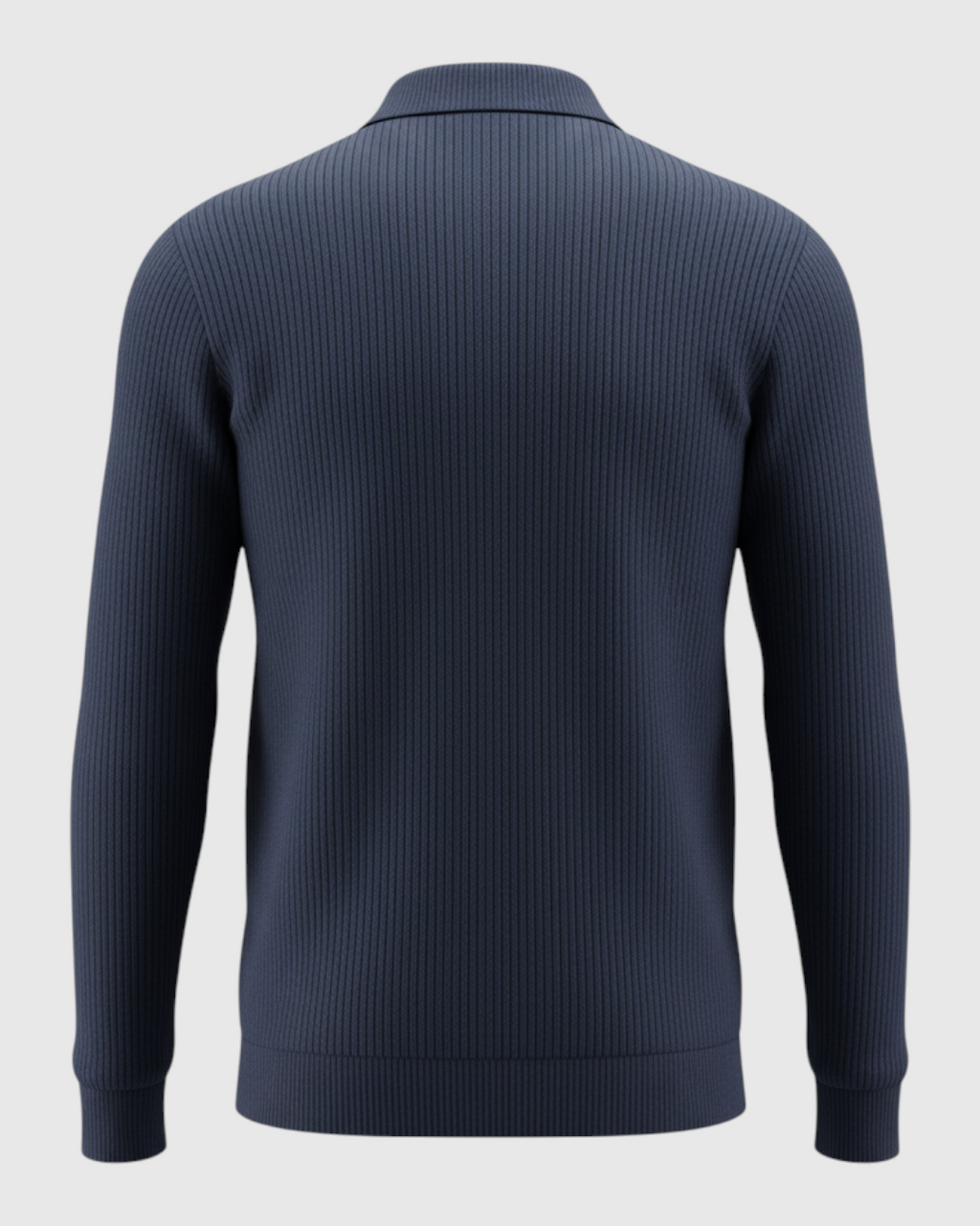 Jersey polo de manga larga para hombre