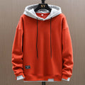 Men's Cozy Oversized Hoodie with Contrast Hood