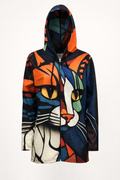 Exquisite Women's Cardigan with an Artistic Design