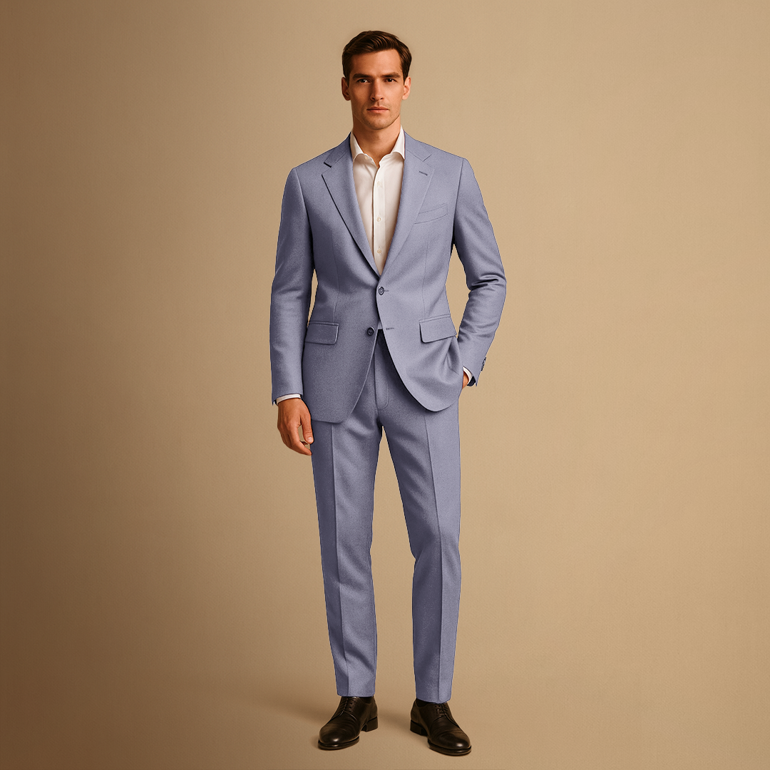 Men's Suits : Men's Lightweight Slim Fit Two-Piece Suit for Weddings and Formal Events in van Concept Palermo