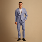Men's Suits : Men's Lightweight Slim Fit Two-Piece Suit for Weddings and Formal Events in van Concept Palermo