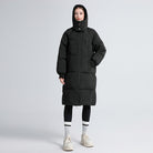 Classic Hooded Long Puffer Coat – Timeless Warmth, Sleek Style