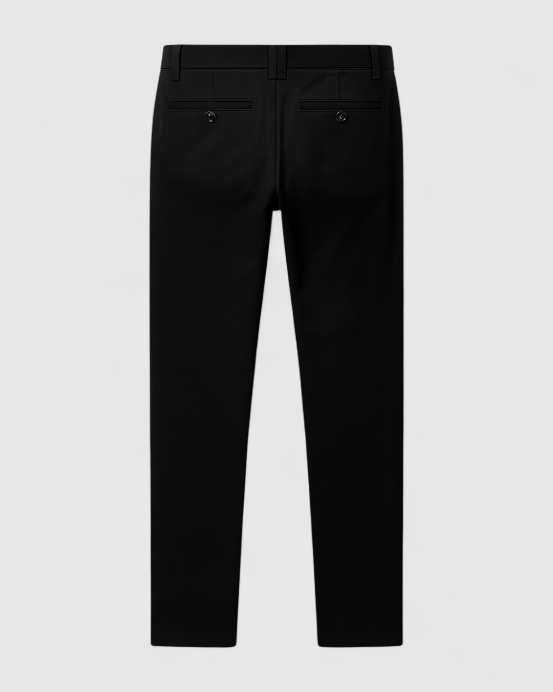 Pantalones Negros Casuales Ajustados