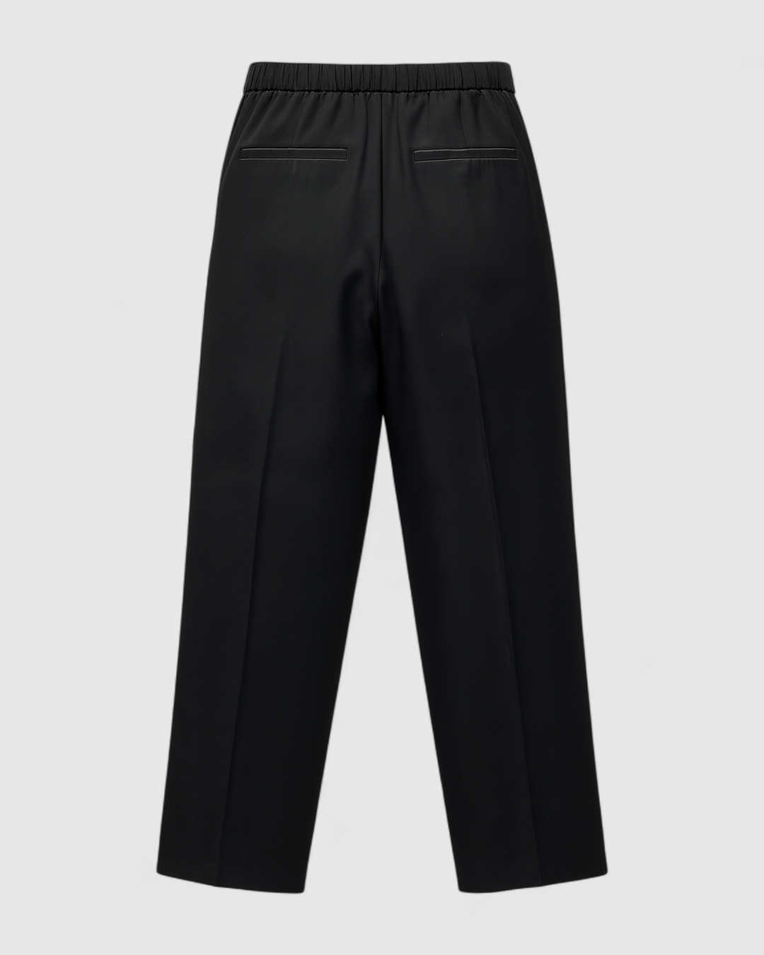 Pantalones Negros Holgados Informales