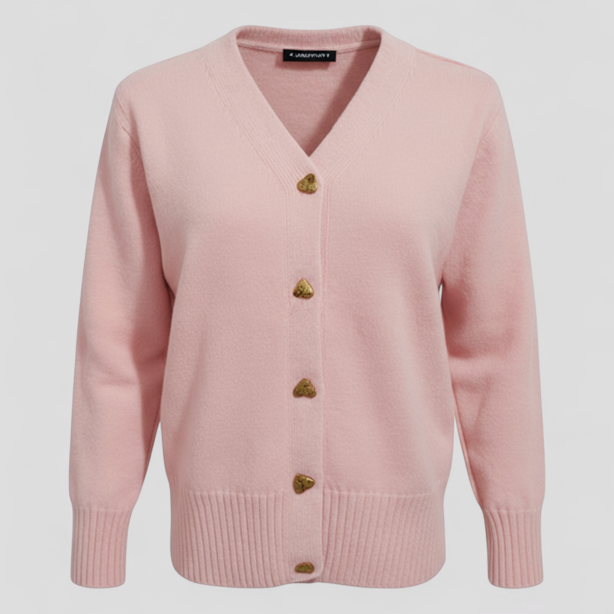 Women's Button-Front Knit Sweater