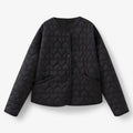 Women's Cozy Quilted Heart Jacket – Chic, Warm Comfort for