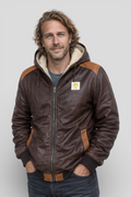 Men's Winter jacket with refined finish