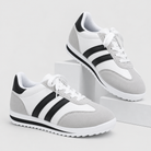 Retro Casual Sneakers – Lightweight Lace-Up Everyday Shoes